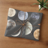 Papier Mousseline Lune et Étoiles