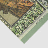 Papier Mousseline Lune et Étoiles par Alphonse Mucha (Détail)