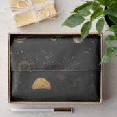 Papier Mousseline Lune étoiles constellation ciel nocturne profond d (Cadeau)