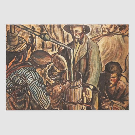 Papier Mousseline Lune faisant blanc éclair Whiskey Liqueur (Recto)