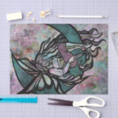 Papier Mousseline Lune Fée Enfant Fées Lune Enfant déesse lune (Artisanat)