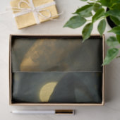 Papier Mousseline Lune Jardin Sorcière gothique Halloween Découpage (Cadeau)