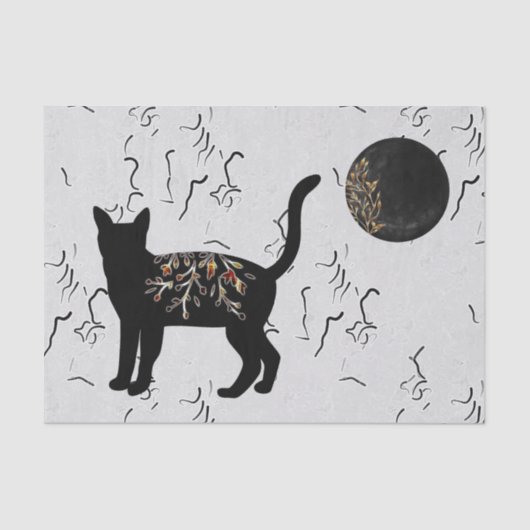 Papier Mousseline Lune ombragée (Recto)