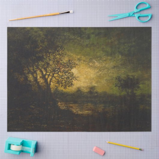 Papier Mousseline Lune (par Ralph Albert Blakelock) (Artisanat)