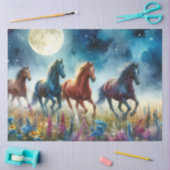 Papier Mousseline Lune sauvage (Artisanat)