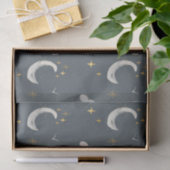 Papier Mousseline lunette et étoiles ciel nuit baby shower anniversa (Cadeau)