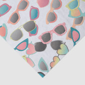 Papier Mousseline Lunettes de soleil éparses (Détail)