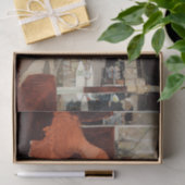 Papier Mousseline Lungren Dans Le Café Peinture (Cadeau)