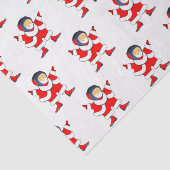 Papier Mousseline Lutte lutteur Noël de Noël Noël cadeau de vacances (Détail)