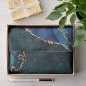 Papier Mousseline Lux Peacock Agate & Gold (Cadeau)