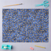 Papier Mousseline Luxe Blue and Gold Series Design 20 (Artisanat)