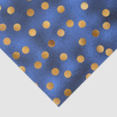 Papier Mousseline Luxe Blue and Gold Series Design 20 (Détail)
