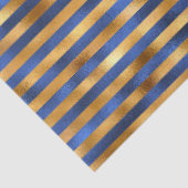 Papier Mousseline Luxe Blue and Gold Series Design 7 (Détail)