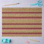 Papier Mousseline Luxe Linge Moderne Burgundy Gold Collection (Artisanat)