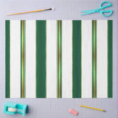 Papier Mousseline Luxe Linge tendance Green Texture Collection (Artisanat)