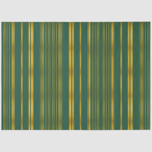 Papier Mousseline Luxe Moderne Green Gold Linen Texture Collection (Recto)