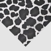 Papier Mousseline Luxe Moderne Léopard Blanc Elégante Collection (Détail)