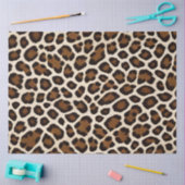 Papier Mousseline Luxe Populaire White Leopard Elegance Collection (Artisanat)
