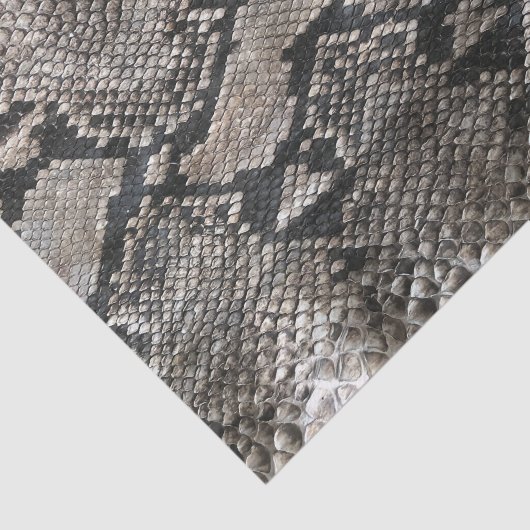 Papier Mousseline Luxe Python Snake Skin Rich Elegance Mode (Détail)