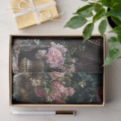 Papier Mousseline Luxueux Lion Banquet Rose Floral Table (Cadeau)