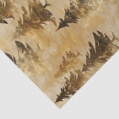 Papier Mousseline Luxury Gold & Bronze Metallic Christmas Tree  (Détail)