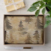 Papier Mousseline Luxury Gold & Bronze Metallic Christmas Tree  (Cadeau)