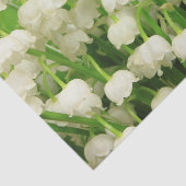 Papier Mousseline Lys de la Vallée Fleurs de printemps (Détail)