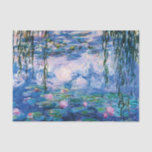 Papier Mousseline Lys d'eau par Claude Monet<br><div class="desc">Water Lys par Claude Monet.
S'il vous plaît visitez mon magasin pour un design plus intéressant et plus de choix de couleurs. => zazzle.com/iwheels*</div>