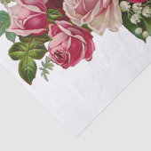 Papier Mousseline Lys victorienne classique de la vallée Romance (Détail)