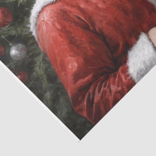 Papier Mousseline M. et Mme Claus - Découpage - (Détail)