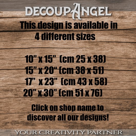 Papier Mousseline M. et Mme Claus - Découpage -