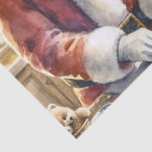 Papier Mousseline M. et Mme Clause Jolie Noël (Détail)