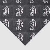 Papier Mousseline M. Mustache marié récemment Groom Honeymoon hubby (Détail)