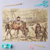 Papier Mousseline M. Toad et les Tsiganes par Arthur Rackham (Artisanat)