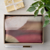 Papier Mousseline Macaron de Macaron foto rose beige brun tendre (Cadeau)