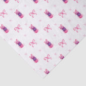 Papier Mousseline Macarons Arc-en-ciel Coquette Anniversaire Enterre (Détail)