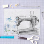 Papier Mousseline Machine à coudre vintage (Artisanat)