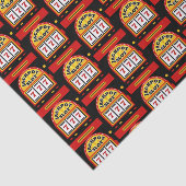 Papier Mousseline machine de jeu carrelée tissu de partie casino (Détail)