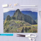 Papier Mousseline MACHU PICCHU - Pérou - panorama (Artisanat)