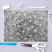 Papier Mousseline Macro de duvet de pissenlit (Artisanat)