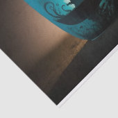 Papier Mousseline Mad Hatter Alice au pays des merveilles (Détail)