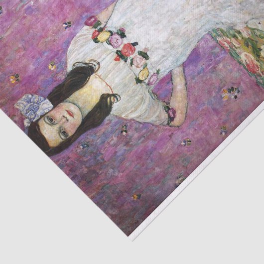 Papier Mousseline Mada Primavesi par Gustav Klimt (Détail)