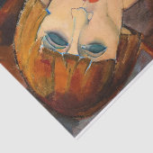 Papier Mousseline Madame Kisling, 1917 par Amedeo Modigliani (Détail)