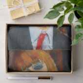 Papier Mousseline Madame Kisling, 1917 par Amedeo Modigliani (Cadeau)