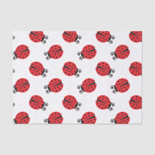 Papier Mousseline Madame mignonne Bug Pattern (Recto)