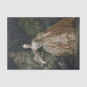 Papier Mousseline Madame Pompadour par François Boucher (Recto)