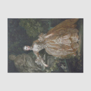 Papier Mousseline Madame Pompadour par François Boucher