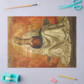 Papier Mousseline Madonna à Gloria (Vierge Marie inscrite) (Artisanat)