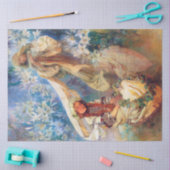 Papier Mousseline Madonna de la Lily, Mucha (Artisanat)