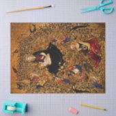 Papier Mousseline MADONNA ET ENFANT DU ROSE BOWER, ANGELS Noël (Artisanat)